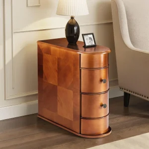 JHK 24IN Wood Side End Table