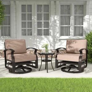 3 Pieces Patio Furniture Set
