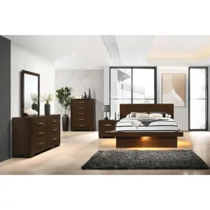 Tokyo Cappuccino 5-Piece Queen Bedroom Set