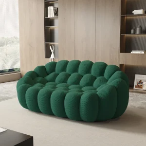 Sdorens 78'' Modern Curved Boneless Sofa Comfy
